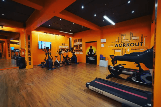 Strength training equipment at Healthify gym in Sri Vijaya Puram, view 3