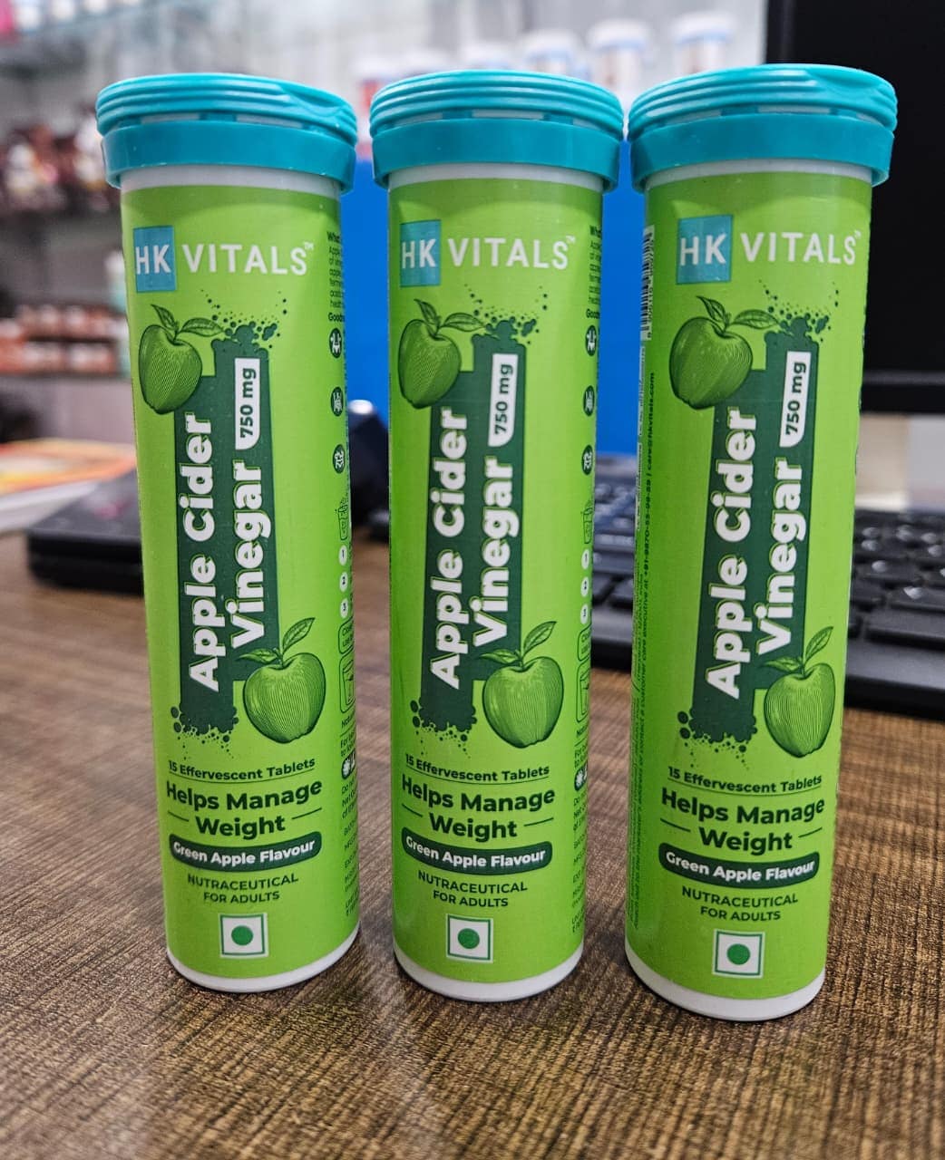 HK Vitals Apple Cider Vinegar 750mg — available to Healthify members in Sri Vijaya Puram