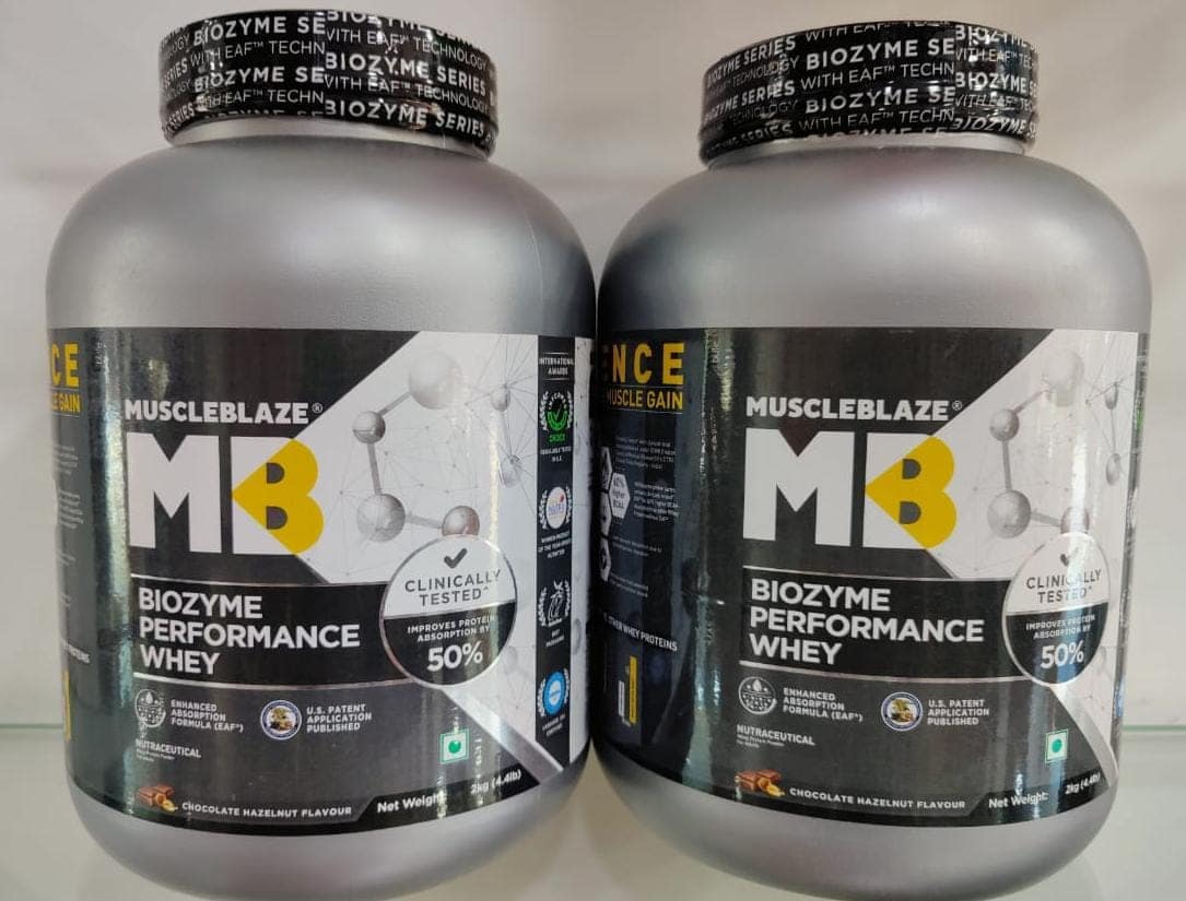 MuscleBlaze Biozyme Performance Whey 2kg — available to Healthify members in Sri Vijaya Puram