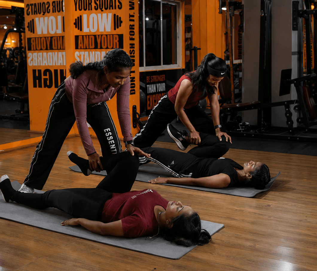 Yoga & Strength class at Healthify women’s gym in Sri Vijaya Puram